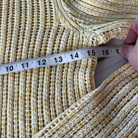 Talbots Bundle of Two Lightweight Sweaters in Blue and Yellow size Small - Picture 11 of 14